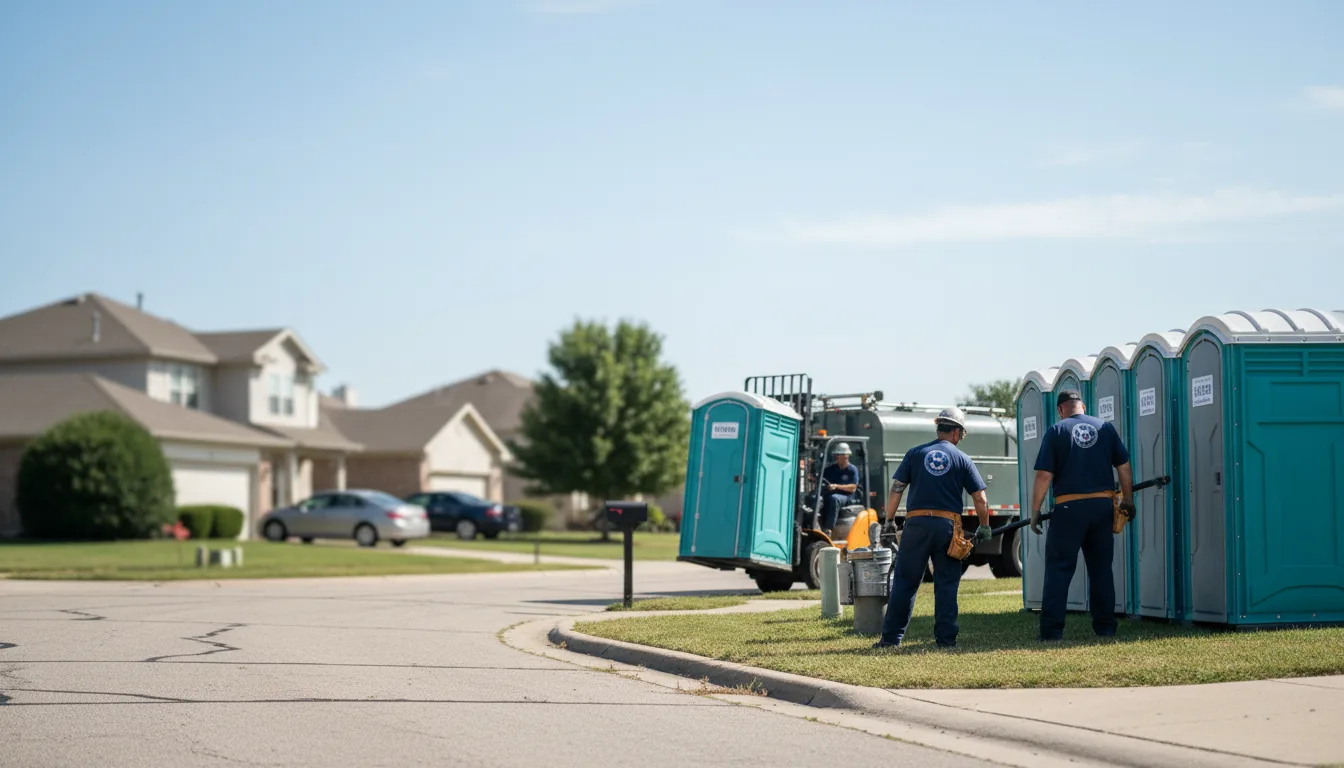 Porta Potty Rental in Gypsum, KS near me